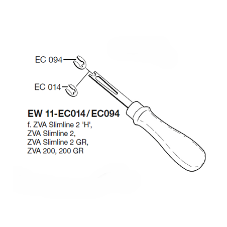 EW 11-EC014 / EC094 HERRAMIENTAS ELAFLEX TOOLS PARA ZVA EF-EW 11-EC014 / EC094