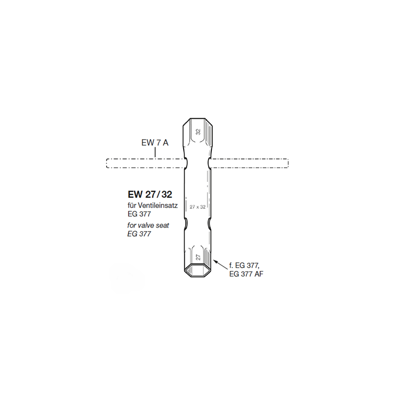 EW 27 / 32 HERRAMIENTAS ELAFLEX TOOLS PARA ZVA EF-EW 27 / 32