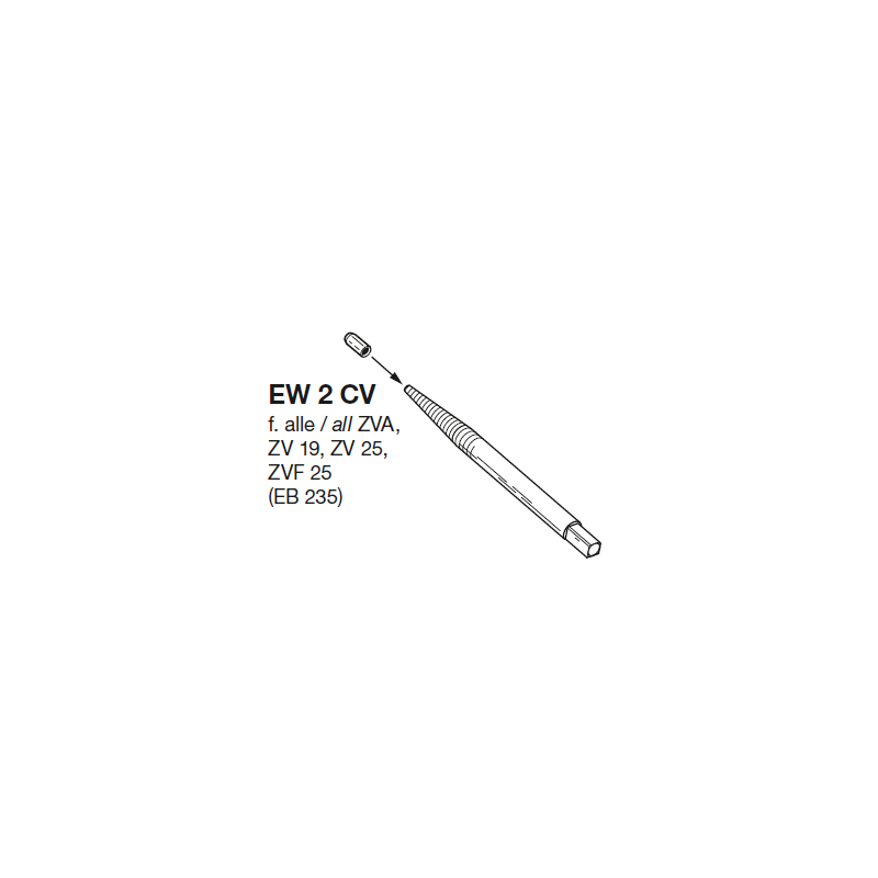 EW 2 CV HERRAMIENTAS ELAFLEX TOOLS PARA ZVA EF-EW 2 CV HERRAMIENTA