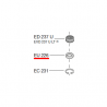 EU 226 REPUESTO ZVA ELAFLEX EF-EU 226 ARANDELA 16 MM 57108220